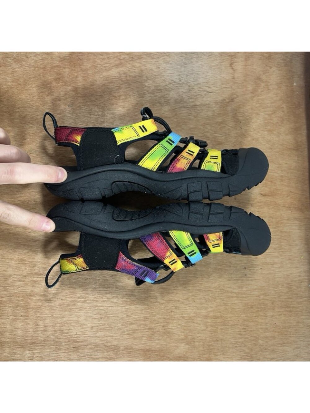 Keen Newport H2 Women Size 6 Sandals Fisherman Multicolor Closed Toe 1018822 - Picture 5 of 7
